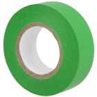 PVC insulation tape green 0.15 x 15 mm up to 105&deg;C on 10-m roll