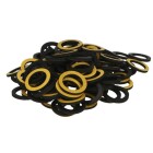 Rubber gasket for hose screw connection self-adhesive &frac34;&quot; =21 x 30 x 3 mm PU=100