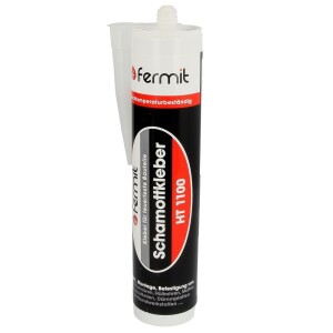 Fermit refractory glue HT 1100 310 ml cartridge beige