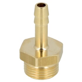 Raccord souple en laiton 3/8" FM x 6 mm