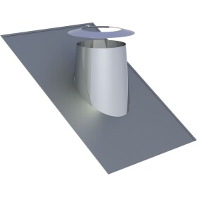 Roof flashing 180 mm Ø for roof pitch 26-35°