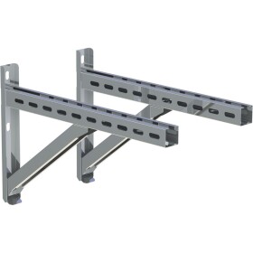 Wall support and cross rail stainless steel 500 mm
