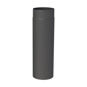 Stove pipe Ø 150 x 500 mm black