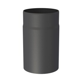 Stove pipe Ø 120 x 250 mm black