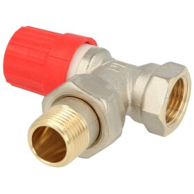 Danfoss valve base RA-N angle 1/2" with presetting,...