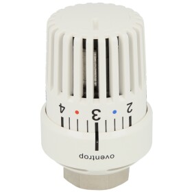 Oventrop thermostat head Uni LH white, 101 14 65