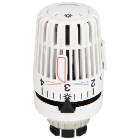 Heimeier thermostatic head VK white 9710-24.500 clamp...