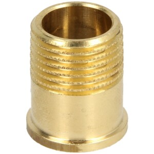 Heimeier connection nipple for flat-sealing 3-way valves ½"
