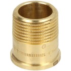 Heimeier connection nipple for flat-sealing 3-way valves &frac34;&quot;
