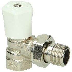 Heimeier manual radiator valve &frac34;&quot; angle...