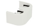 Coffrage design Simplex blanc pour bloc robinet bitube &eacute;querre F10094