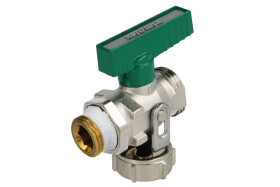 Simplex KFE ball valve 1/2" nickel-plated DVGW...