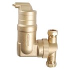 Spirotech Spirovent micro air bubble separator vertical and horizontal 28 mm clamp ring
