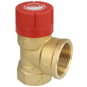 Safety valve for heating 1 1/4" 3 bar