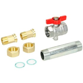 Installation kit for heat meter direct measurement...