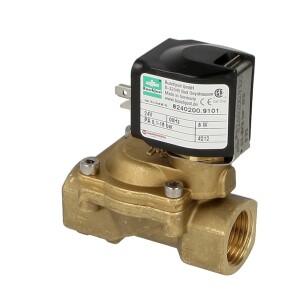 Solen. valve Buschjost 8240200.9101.0240 G1/2 3.8m³/h 0.1-16bar +90°C NBR 24VDC