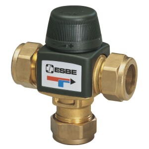 ESBE mixing valve VTA 313 compression fitting 22 mm 35-60°