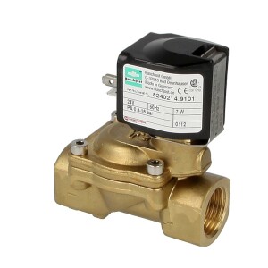 Sol. valve Buschjost 8240214.9101.0245 G1/2,3.8m³/h,0.1-16bar +110°C,EPDM,24VAC