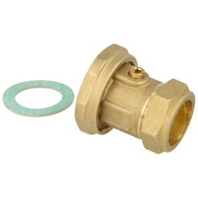 Watts Pump connection with ball valve union nut 1...