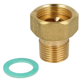 Connection fitting with threaded sleeve &frac12;&quot; ET...
