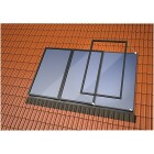 Single-sheet in-roof extension set 4plus slate 1 vertical meander/harp