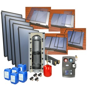 Set solaire OEG 4plus int&eacute;gration 5 capteurs