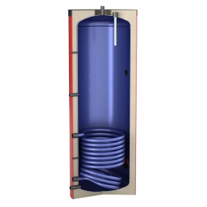 OEG Warmwasserspeicher 500 Liter mit 1 Glattrohrwärmetauscher