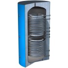 OEG Hygienic storage tank 2,250 litres with 2 smooth pipe heat exchangers