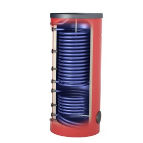 OEG heat pump storage tank 300 litres with 2 smooth pipe heat exchangers