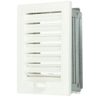 Grille de ventilation Upmann ajustable avec cadre montage 200 x 200 mm