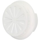 Rosace da&eacute;ration blanc dimension ext&eacute;rieure &Oslash; 155 mm