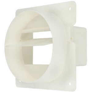 Clapet de retenue canal plat/rond Ø 100 mm horizontal