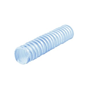 ventilation hose, Ø 125 mm, white, 2m,- 5° to + 80 °C