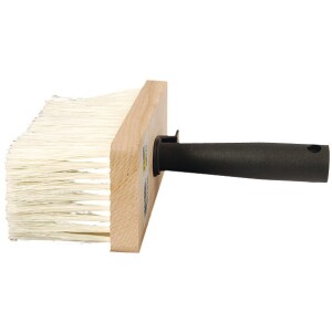 Brosse plafond 170 x 70 mm soies artificielles, manche en bois