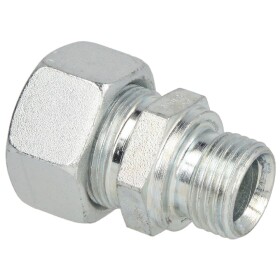 Male stud coupling 1/4" x 5 mm with cylindrical thread