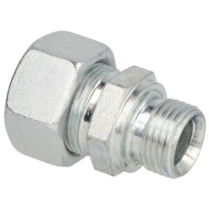 Male stud coupling ¾" x 22 mm with cylindrical thread