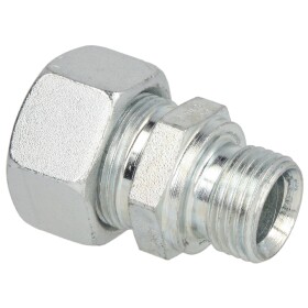 Male stud coupling &frac12;&quot; x 22 mm with...