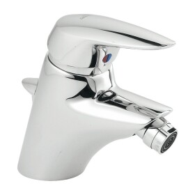 Ideal Standard CeraMix Blue bidet mixer with waste set...