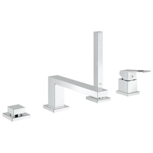 Grohe Eurocube 4-Loch Einhand-Wannenkombination