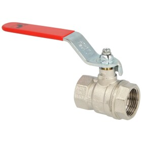 ball valve 1 oils, fuels, compressed air, steam, red lever