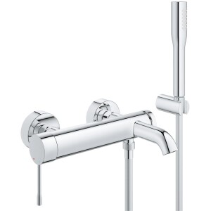 Grohe Essence 33628001 mitigeur de bain + garniture de douche