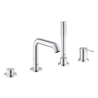 Grohe Essence 19578001 fa&ccedil;ade pour mitigeur de bain 4 trous