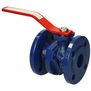 Cast iron ball valve PN 16 flange design, DN 50