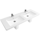 Villeroy &amp; Boch Double washbasin Subway 2.0 CeramicPlus 1,300 x 470 mm 7175D0R1