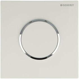 Geberit actuator plate Typ 10, urinal pneumatic, glossy...