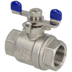 Ball valve with wing handle 1/4&ldquo; IT/IT stainless steel