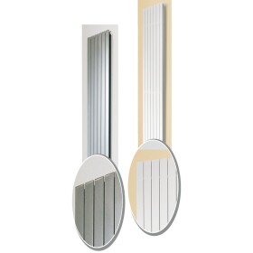 OEG radiateur design Tuvalu double 1227 W blanc raccord...