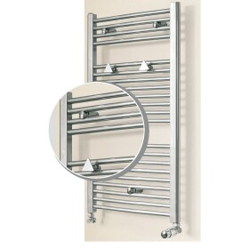 OEG set de radiateur SDB Bahama blanc 806 W coudé