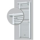 OEG Radiateur SDB Atafu 381 W blanc avec deux tablettes