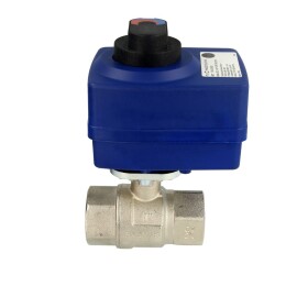 Motor ball valve electrically controlled 1", 230 V-...